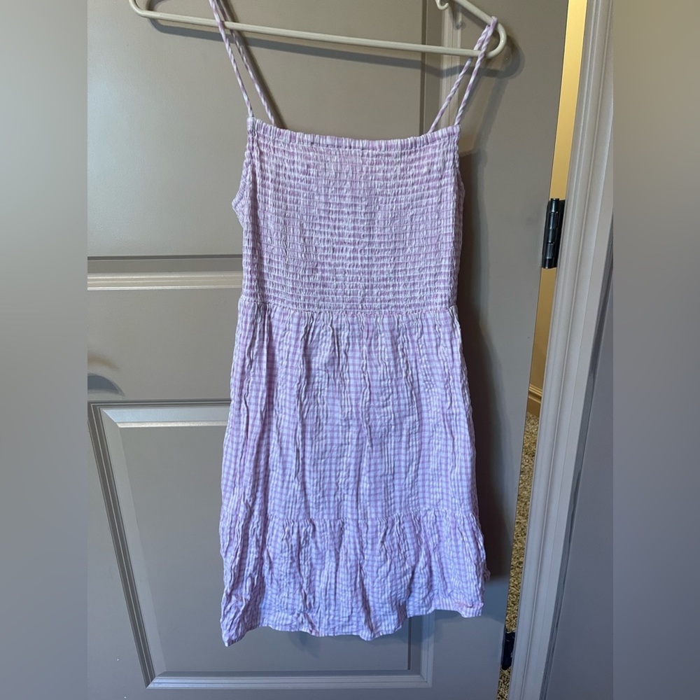 Cotton on purple dress